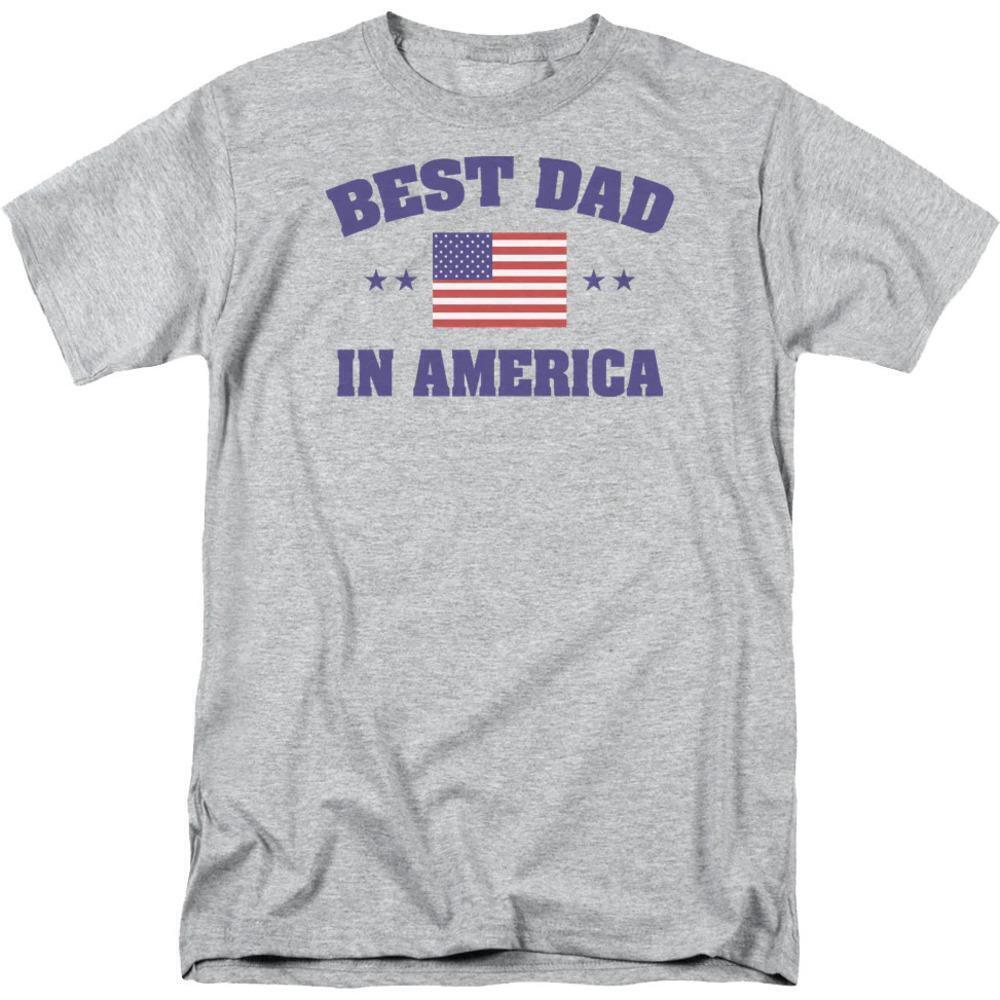 Best Dad In America Fathers Day T Shirt Proud Dad Humor Graphic Gift Tee 05